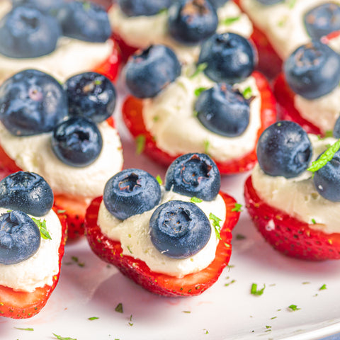 Red, White & Blue Strawberries