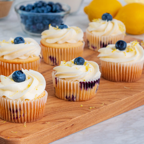 Lemon Blueberry Cupcakes