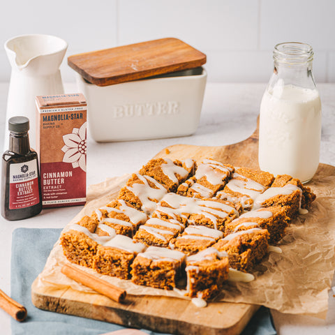 Cinnamon Butter Blondies