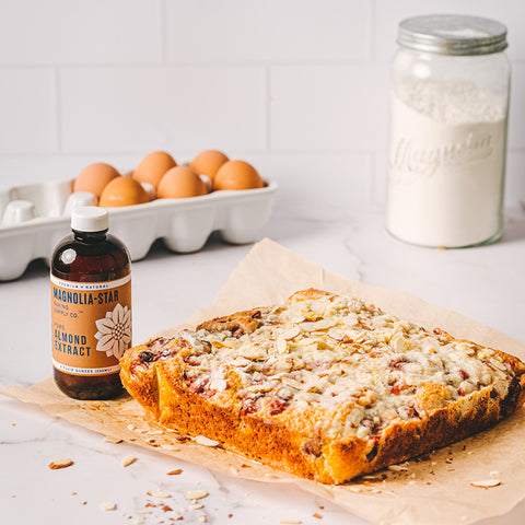 Cherry-Almond Streusel Cake