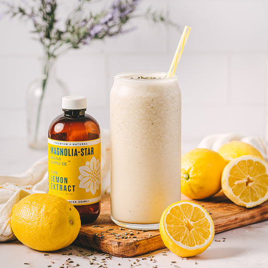 Healthy Lemon-Lavender Smoothie