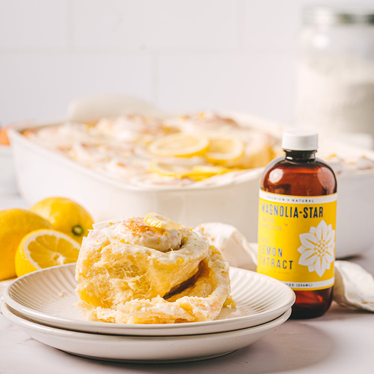 Homemade Lemon Sweet Rolls – Magnolia Star