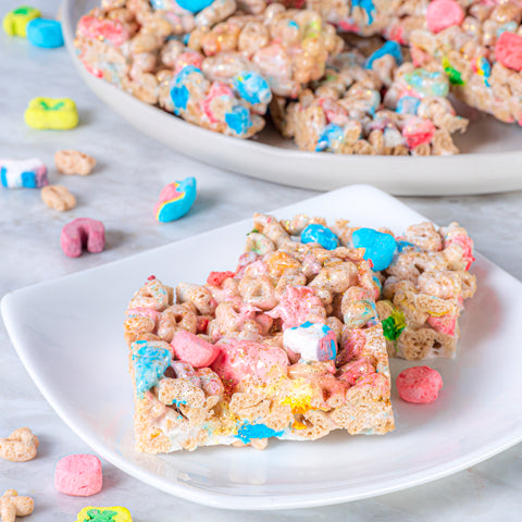 St. Patricks Day Cereal Bars